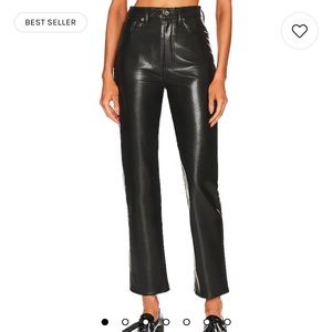 Agolde 90s leather pants #NWT